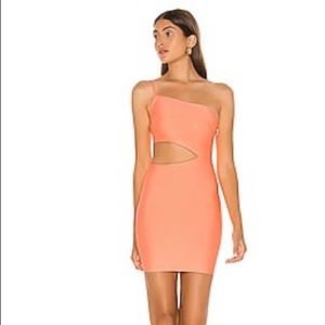 Superdown Cut Out One Shoulder Mini Dress